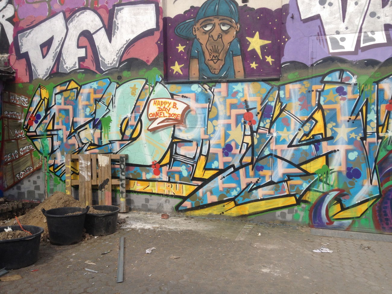 Graffiti Wall in Köln - Photo by Ihrefeld1 - Comy, NETZ (2016)