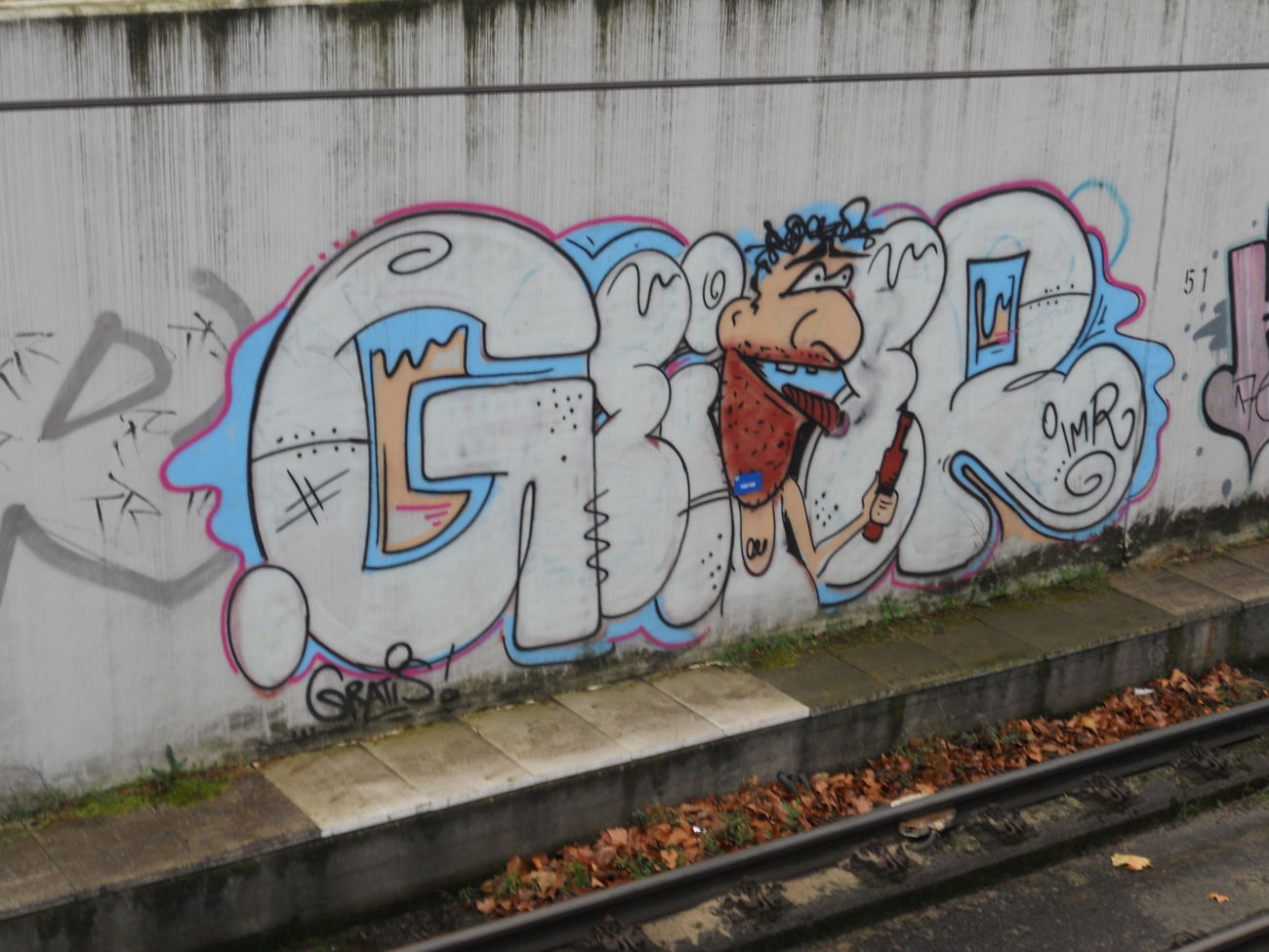 Graffiti Bombing in Köln - Photo by Ihrefeld1 - GEIER