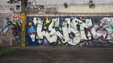 Graffiti Wall in Köln - Photo by Ihrefeld1 - Lebt