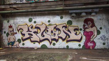 Graffiti Wall in Köln - Photo by Ihrefeld1 - Klon