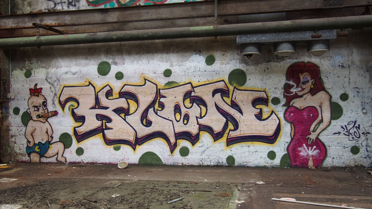 Graffiti Wall in Köln - Photo by Ihrefeld1 - Klon