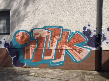 Graffiti Bombing in Köln - Photo by Ihrefeld1 - INK