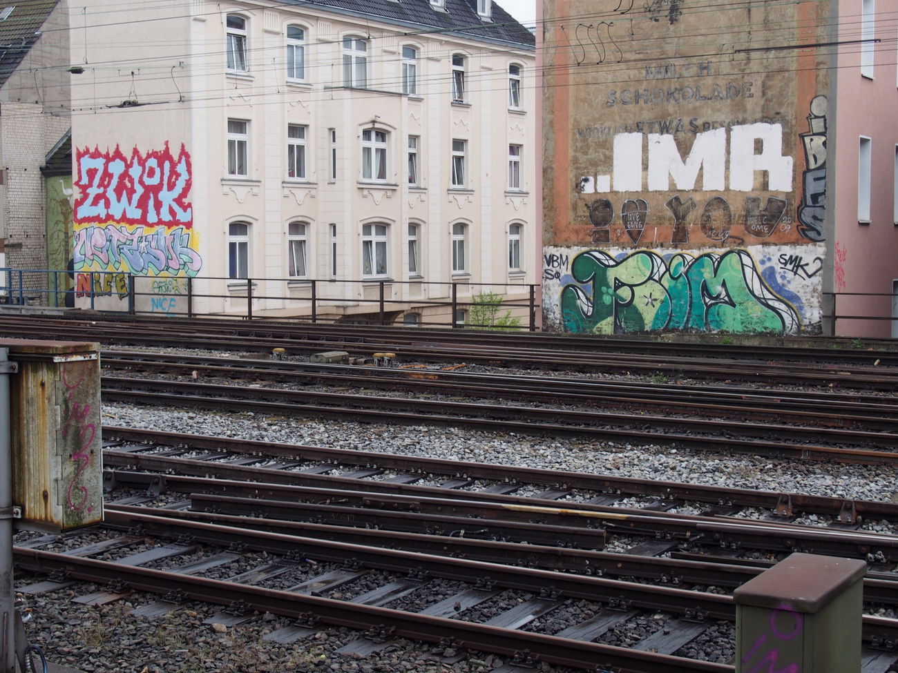 Graffiti Bombing in Köln - Photo by Ihrefeld1 - Zwik, Netz, Smk