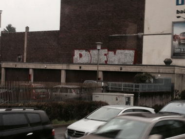 Graffiti Bombing in Köln - Photo by Ihrefeld1 - DFV