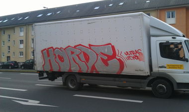 Graffiti Wall in Köln - Photo by Ihrefeld1 - HORDE, 1.FC, Köln