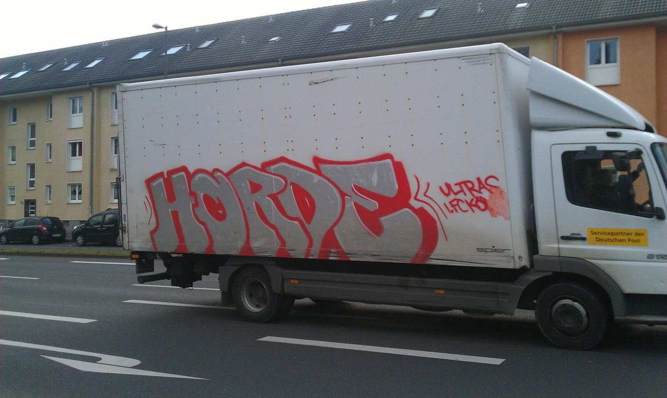 Graffiti Wall in Köln - Photo by Ihrefeld1 - HORDE, 1.FC, Köln