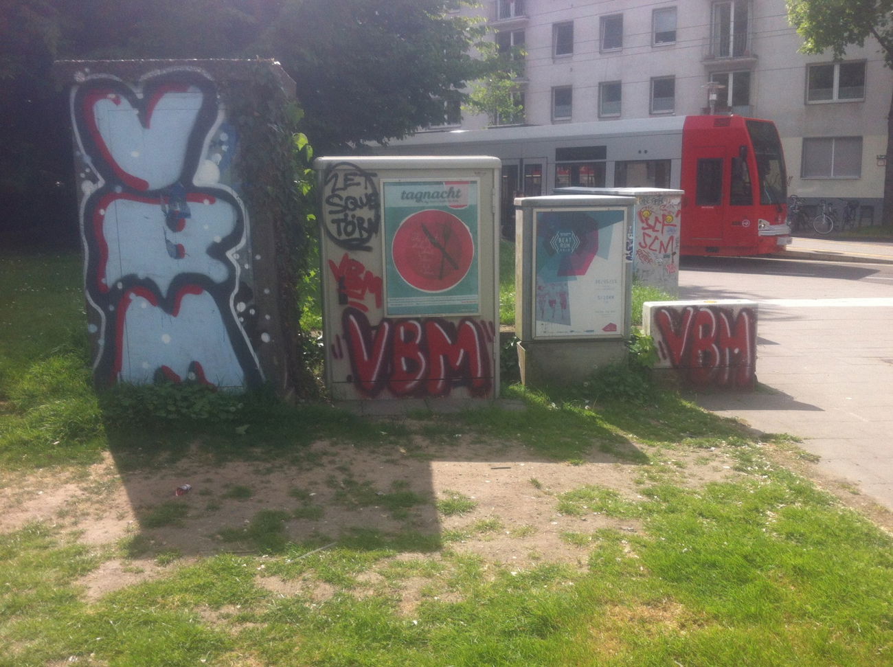 Graffiti Bombing in Köln - Photo by Ihrefeld1 - VBM