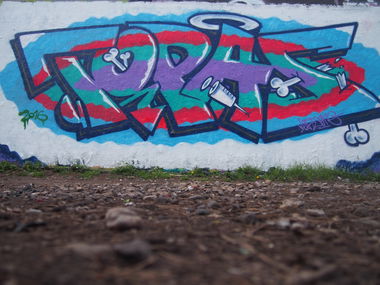 Graffiti Wall in Köln - Photo by Ihrefeld1 - Topas (2016)