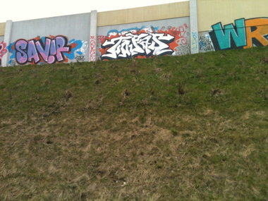 Graffiti in Köln - Photo by Ihrefeld1 - Savir, Topas
