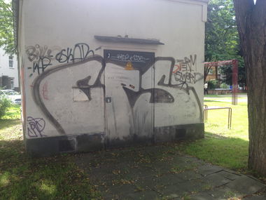 Graffiti Bombing in Köln - Photo by Ihrefeld1 - CPS