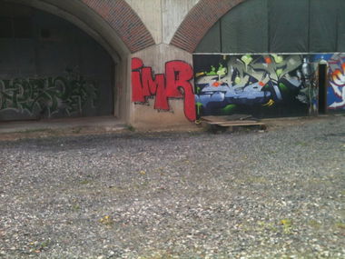 Graffiti Artwork in Köln - Photo by Ihrefeld1 - Peps, IMR, Atom