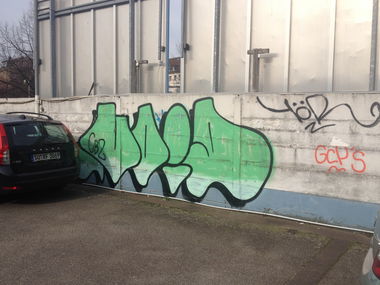 Graffiti Bombing in Köln - Photo by Ihrefeld1 - Void, CBZ (2016)