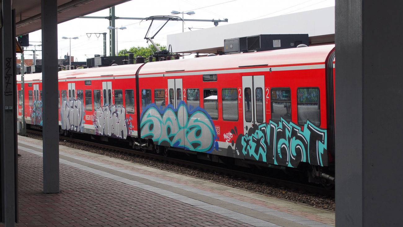 Graffiti in Köln - Photo by Ihrefeld1 - Keep, Sais (2016)