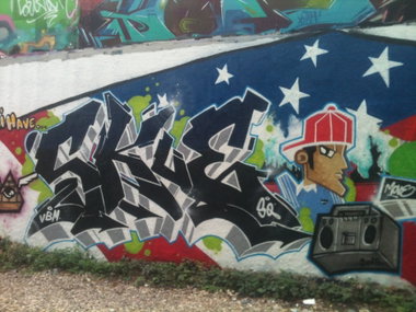 Graffiti Wall in Köln - Photo by Ihrefeld1 - Sq, VBM (2015)