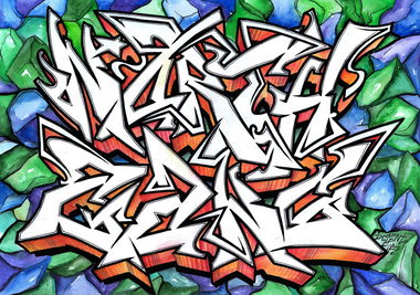 Graffiti Sketch - Photo by Iksent - sketches, graffiti, iksent (2015)