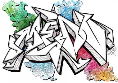 Graffiti Sketch - Photo by Iksent - Iksent, Sketch, Graffiti (2015)