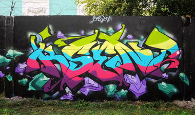 Graffiti Wall - Photo by Iksent - Iksent, Sketch, Graffiti (2014)