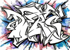 Graffiti Sketch - Photo by Iksent - Iksent, Sketch, Graffiti (2015)