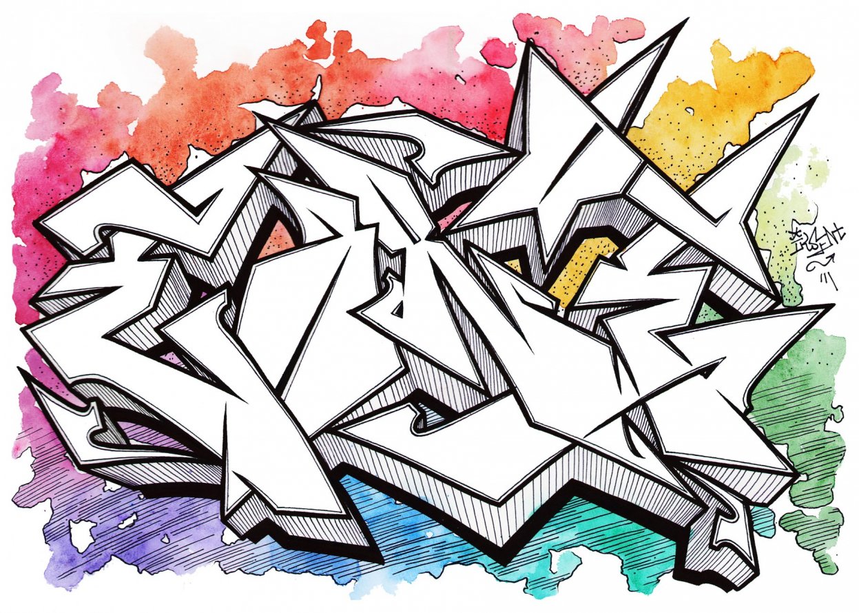 Graffiti Sketch - Photo by Iksent - Iksent, Sketch, Graffiti (2015)