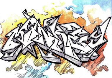 Graffiti Sketch - Photo by Iksent - Iksent, Sketch, Graffiti