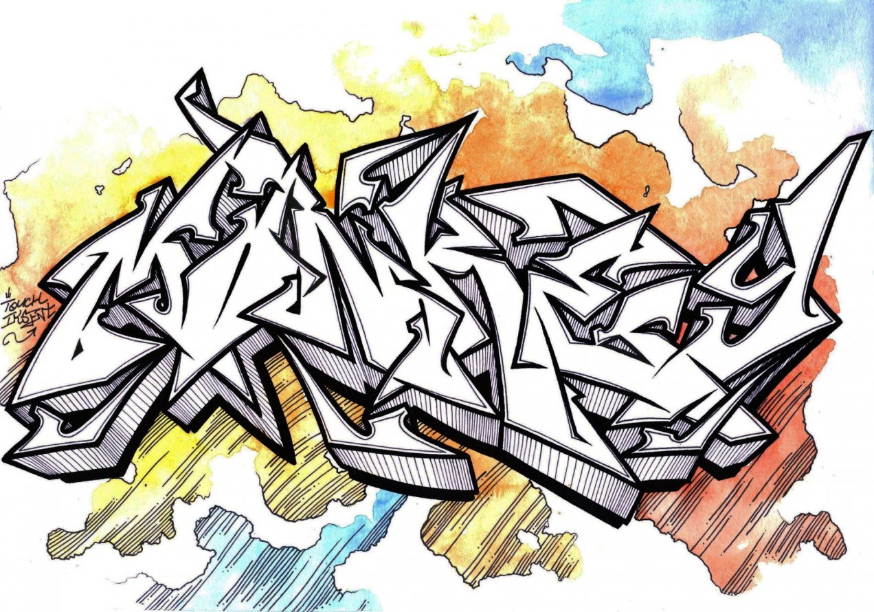 Graffiti Sketch - Photo by Iksent - Iksent, Sketch, Graffiti