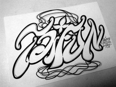 Graffiti Sketch - Photo by Iksent - Iksent, Sketch, Graffiti
