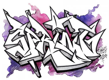 Graffiti Sketch - Photo by Iksent - Iksent, Sketch, Graffiti (2015)