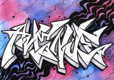 Graffiti Sketch - Photo by Iksent - sketches, graffiti, iksent (2015)