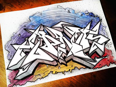 Graffiti Sketch - Photo by Iksent - Iksent, Sketch, Graffiti (2015)