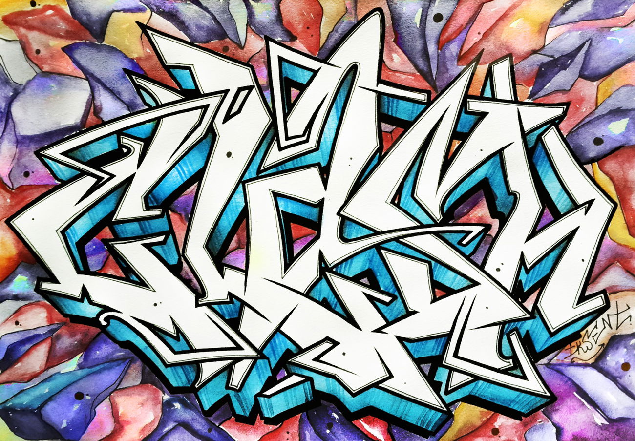 Graffiti Sketch - Photo by Iksent - sketches, graffiti, iksent (2015)