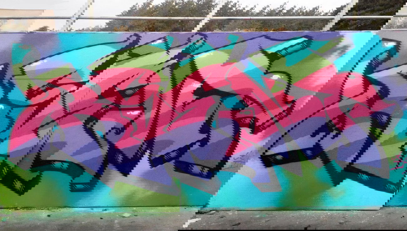 Graffiti Wall - Photo by Iksent - Iksent, Sketch, Graffiti (2014)