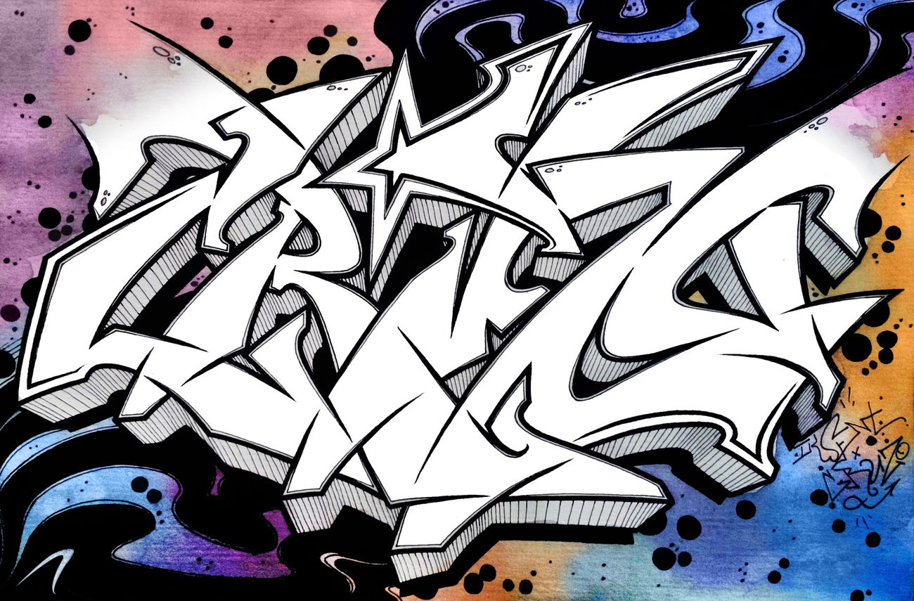 Graffiti Sketch - Photo by Iksent - sketches, graffiti, iksent (2015)