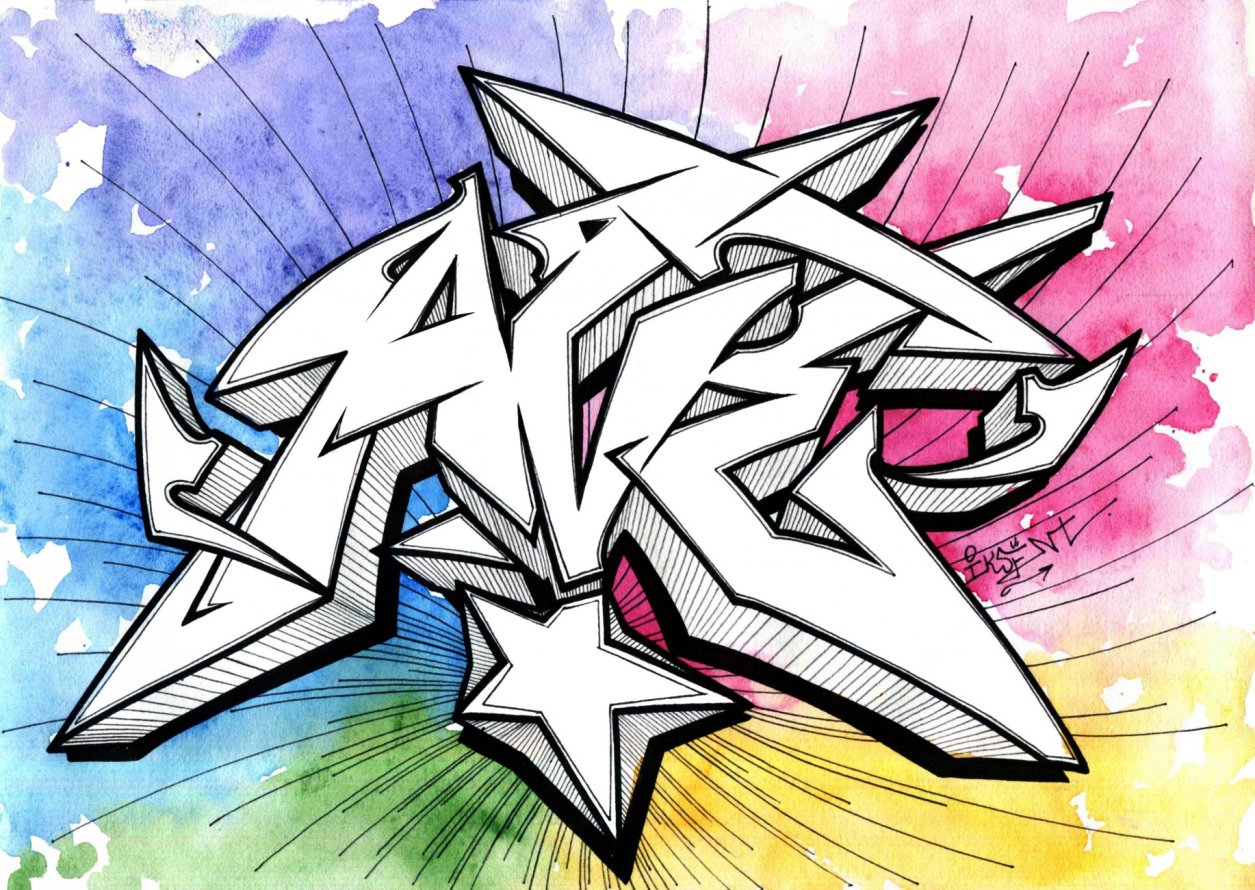 Graffiti Sketch - Photo by Iksent - Iksent, Sketch, Graffiti (2015)
