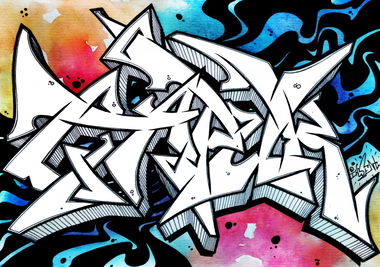 Graffiti Sketch - Photo by Iksent - Iksent, Sketch, Graffiti (2015)