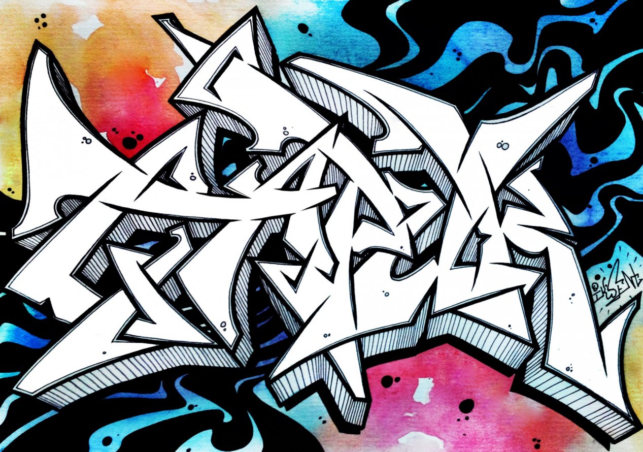 Graffiti Sketch - Photo by Iksent - Iksent, Sketch, Graffiti (2015)