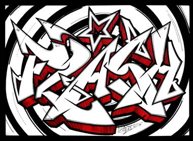 Graffiti Sketch - Photo by Iksent - sketches, graffiti, iksent (2015)