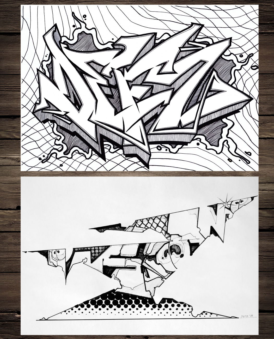 Graffiti Sketch - Photo by Iksent - sketches, graffiti, iksent (2015)