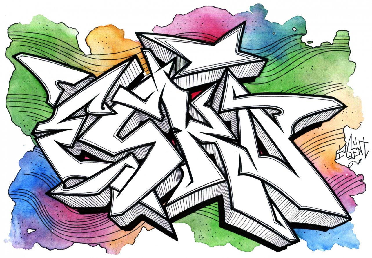Graffiti Sketch - Photo by Iksent - Iksent, Sketch, Graffiti (2015)