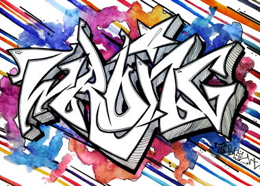 Graffiti Sketch - Photo by Iksent - sketches, graffiti, iksent (2015)