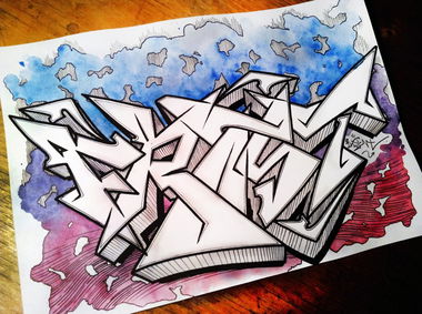 Graffiti Sketch - Photo by Iksent - Iksent, Sketch, Graffiti (2015)