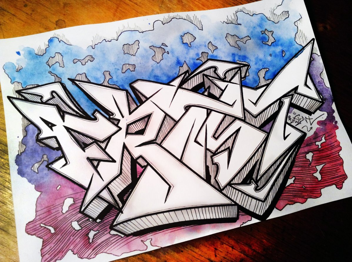 Graffiti Sketch - Photo by Iksent - Iksent, Sketch, Graffiti (2015)