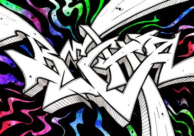 Graffiti Sketch - Photo by Iksent - sketches, graffiti, iksent