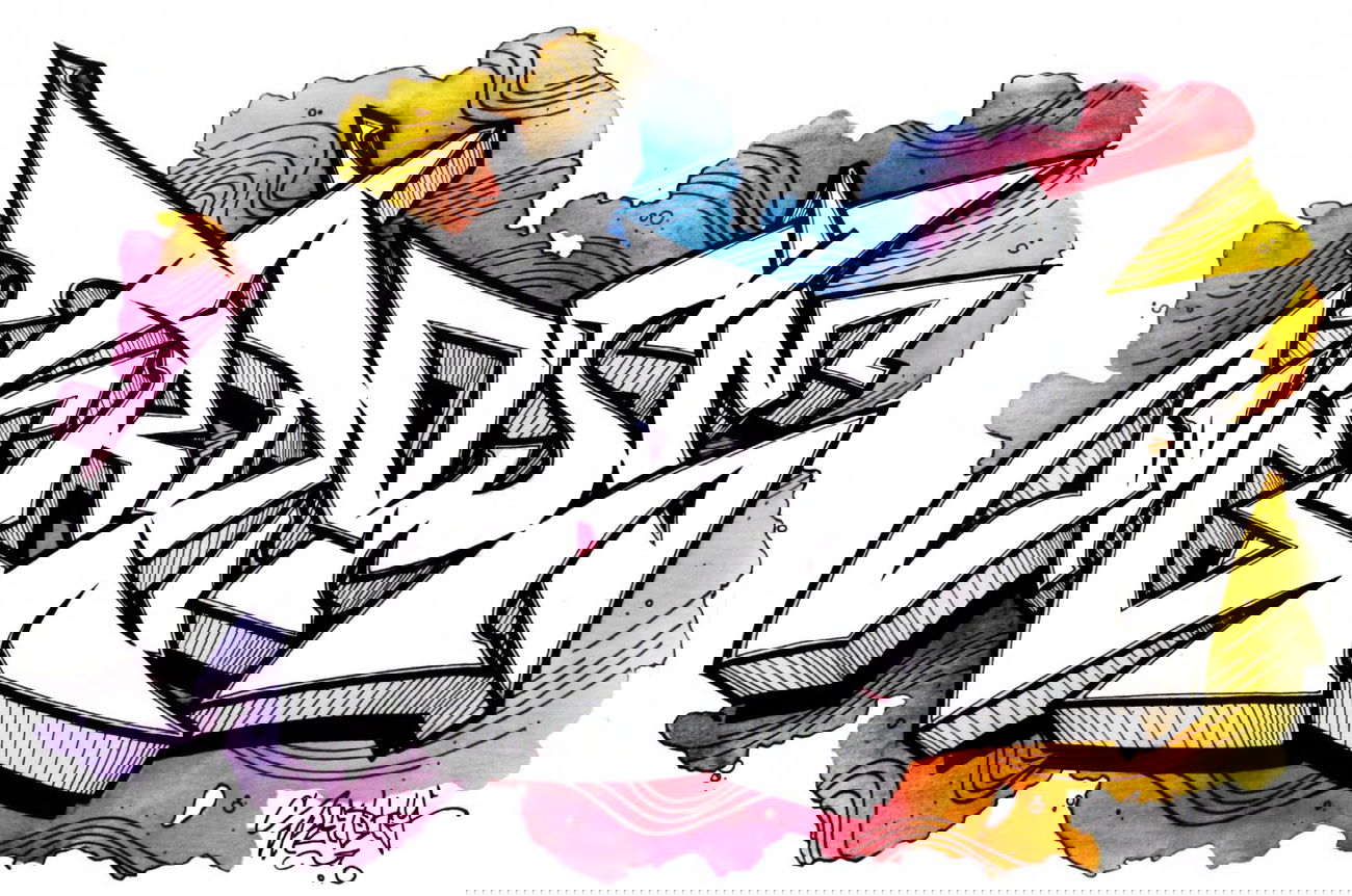 Graffiti Sketch - Photo by Iksent - Iksent, Sketch, Graffiti (2015)