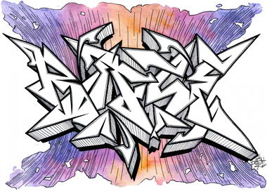 Graffiti Sketch - Photo by Iksent - Iksent, Sketch, Graffiti (2015)