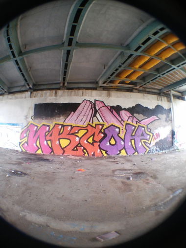 Graffiti Photo by Ikson - rollup, roller, rollup (2016)