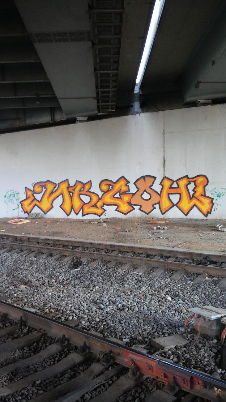 Graffiti Wall - Photo by Ikson - roller, rollup (2015)