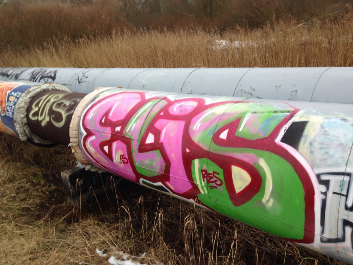 Graffiti Bombing - Photo by Ilovemilf193