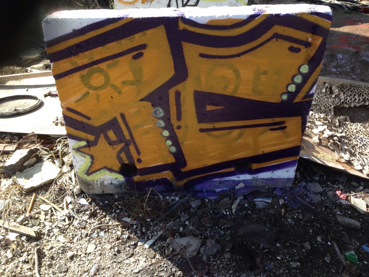 Graffiti Bombing - Photo by Ilovemilf193