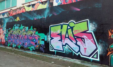 Graffiti Wall - Photo by Ilovemilf193