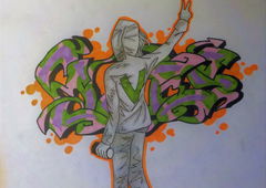 Graffiti Wall - Photo by Imalin